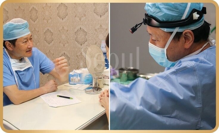 首爾醫美自體脂肪豐頰_諮詢過程