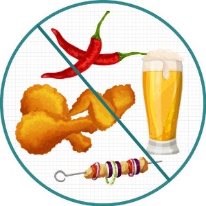 改善狐臭方法-避免刺激飲食