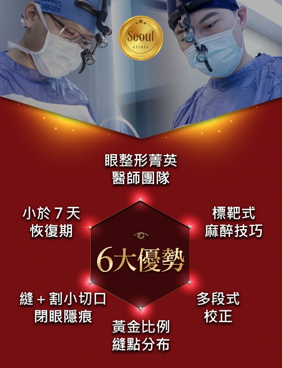 首爾醫美雙眼皮手術_六大優勢